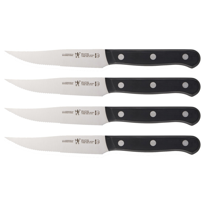 Henckels Solution 4 Piece Steak Knife Set & Reviews Wayfair